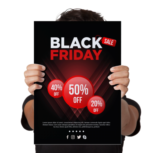 Cartaz A3 240g kraft - 28x42cm