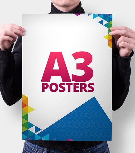 Cartaz A3 240g kraft - 28x42cm