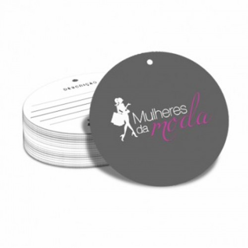 Tag Redonda 6x6 cm