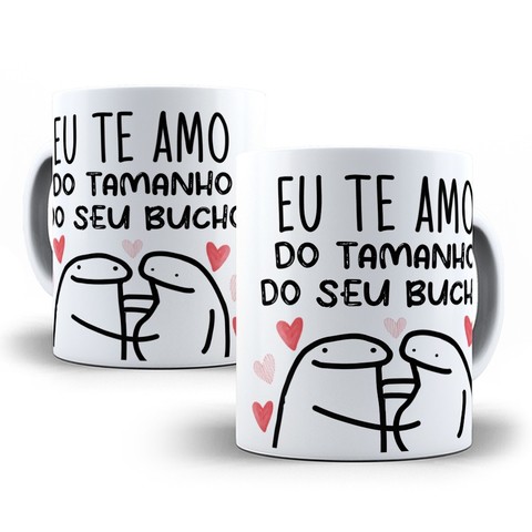 Caneca de Porcelana Branca Personalizada